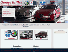 Tablet Screenshot of alfa-romeo-suzuki-lada-voitures-neuves-occasions.com